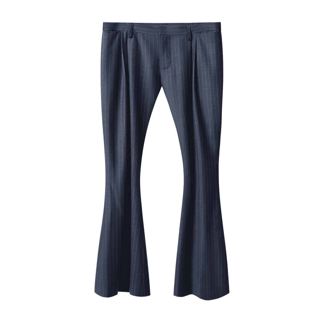 LOW WAISTED PANTS STRIPED SUIT