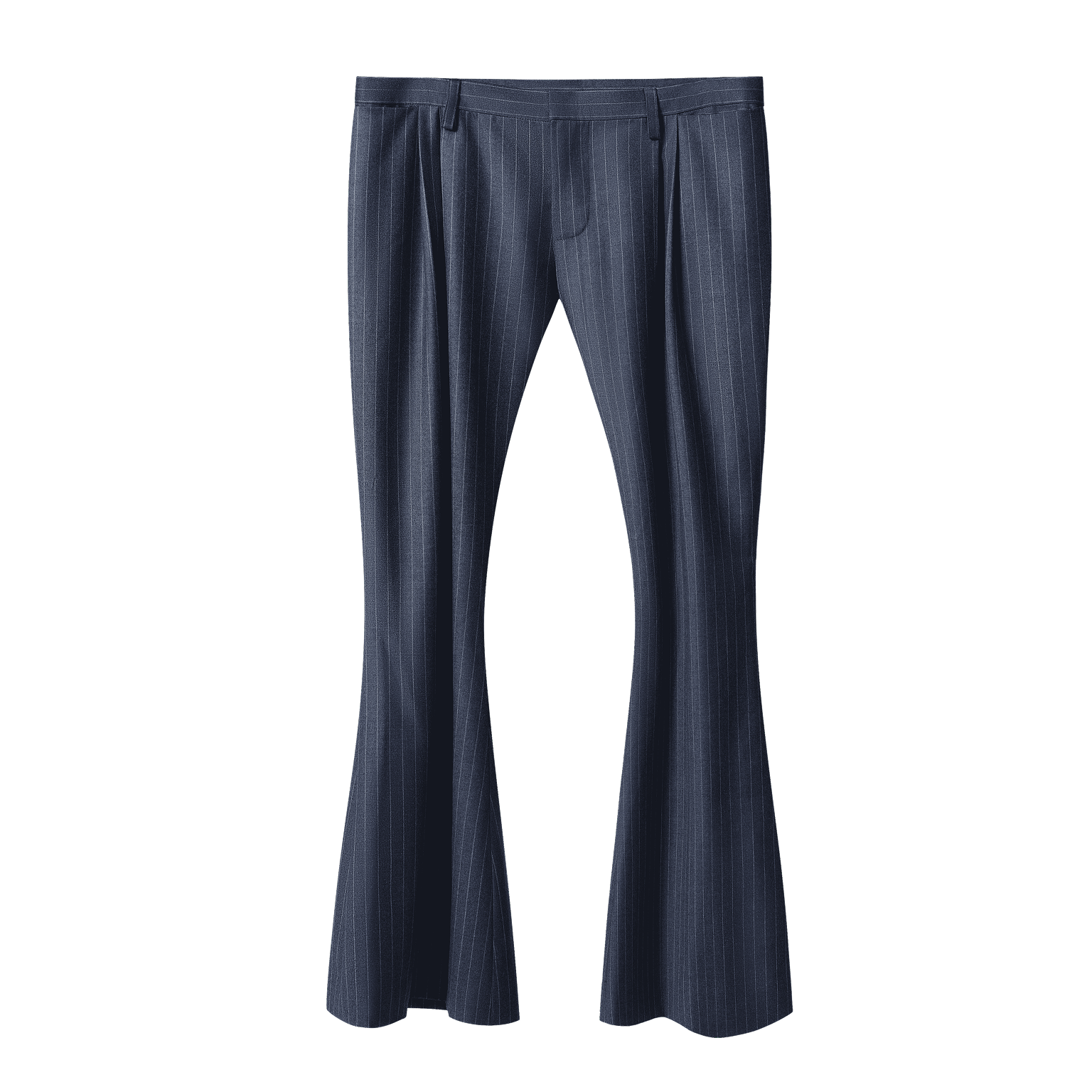 LOW WAISTED PANTS STRIPED SUIT