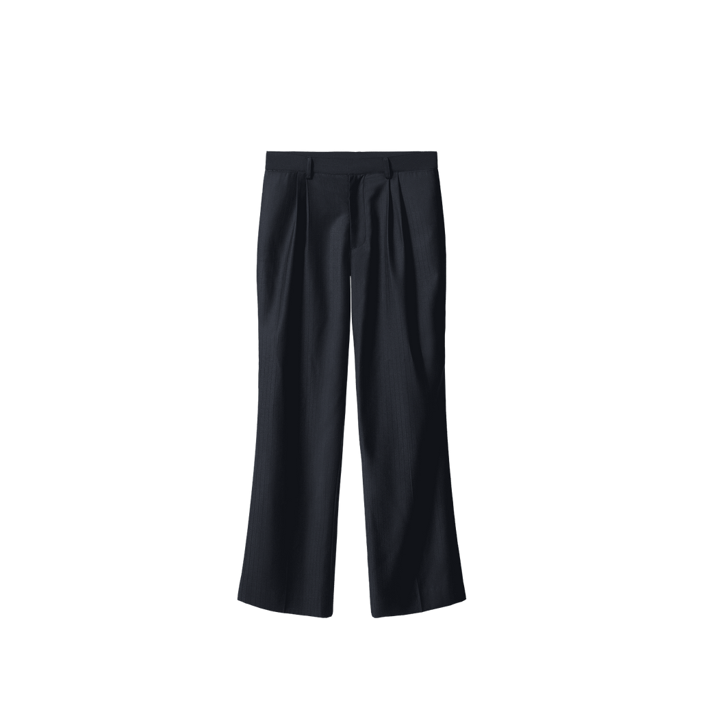 STRIPED SUIT PANTS